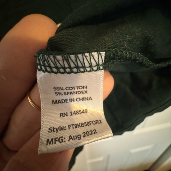 Free Planet Green Santa Graphic Tee w/rolled sleeves - Picture 6 of 6